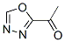 Structure of ETHANONE,1-(1,3,4-OXADIAZOL-2-YL)-