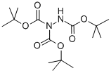 Structure of TRIS-(T-BUTYLOXYCARBONYL)-HYDRAZINE