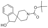 Structure of tert-Butyl 3-hydroxyspiro[indan-1,4'-piperidine]-1'-carboxylate