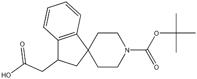 Structure of 1'-[(tert-Butoxy)carbonyl]-2,3-dihydrospiro[1H-indene-1,4'-piperidine]-3-acetic acid