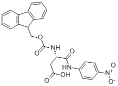 Structure of FMOC-ASP-PNA