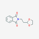 2-[2-(1,3-dioxolan-2-yl)ethyl]-1H-Isoindole-1,3(2H)-dione结构式