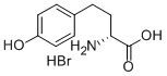 Structure of H-D-HOMOTYR-OH HBR