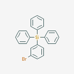 Structure of (3-Bromo-phenyl)-triphenyl-silane