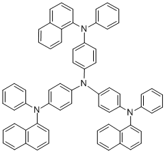 Structure of 4,4,4-TRIS(N-(1-NAPHTHYL)-N-PHENYL-AMINO)-TRIPHENYLAMINE
