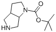 Structure of HEXAHYDRO-PYRROLO[3,4-B]PYRROLE-1-CARBOXYLIC ACID TERT-BUTYL ESTER