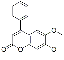 Structure of 6,7-Dimethoxy-4-phenylcoumarin
