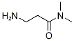 Structure of Propanamide, 3-amino-N,N-dimethyl-