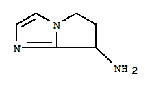 5H-PYRROLO[1,2-A]IMIDAZOL-7-AMINE,6,7-DIHYDRO-结构式