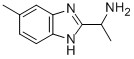 1-(6-Methyl-1H-benzimidazol-2-yl)ethanamine结构式