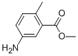 Structure of 5-AMINO-2-METHYL-BENZOIC ACID METHYL ESTER