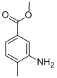 4-氨基-3-甲基苯甲酸甲酯结构式