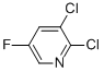 Structure of 2,3-dichloro-5-fluoropyridine
