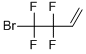Structure of 4-BROMO-3,3,4,4-TETRAFLUORO-1-BUTENE