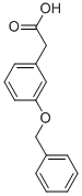 Structure of (3-BENZYLOXY-PHENYL)-ACETIC ACID