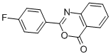 Structure of 2-(4-FLUOROPHENYL)-4H-3,1-BENZOXAZIN-4-ONE