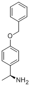 Structure of Benzenemethanamine, a-methyl-4-(phenylmethoxy)-, (S)-