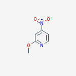 Structure of Pyridine, 2-methoxy-4-nitro-