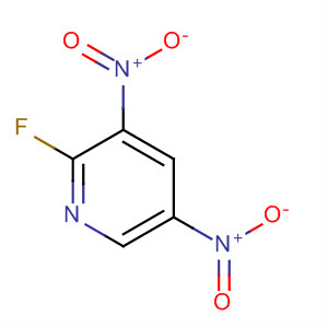 Structure of Pyridine, 2-fluoro-3,5-dinitro-