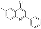 Structure of 4-CHLORO-6-METHYL-2-PHENYLQUINOLINE