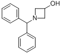 1-二苯甲基-3-羟基-N杂环丁烷结构式