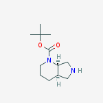 Structure of (4aR,7aR)-tert-Butyl octahydro-1H-pyrrolo[3,4-b]pyridine-1-carboxylate