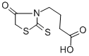 Structure of 4-(4-OXO-2-THIOXO-THIAZOLIDIN-3-YL)-BUTYRIC ACID
