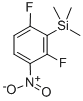 Structure of 1,3-DIFLUORO-4-NITRO-2-(TRIMETHYLSILYL)BENZENE