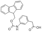 Chemical structure of FMOC-(3-AMINOPHENYL)ACETIC ACID