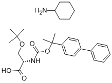 Structure of N-ALPHA-2(4-BIPHENYL)-ISOPROPYLOXYCARBONYL-O-T-BUTYL-L-SERINE CYCLOHEXYLAMMONIUM SALT