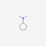 Structure of N,N-Dimethyl Cyclopentylamine