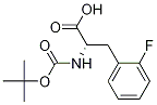 Structure of Phenylalanine,N-[(1,1-dimethylethoxy)carbonyl]-2-fluoro-