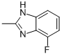 Structure of 1H-BENZIMIDAZOLE, 4-FLUORO-2-METHYL-