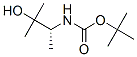 Carbamic acid, [(1R)-2-hydroxy-1,2-dimethylpropyl]-, 1,1-dimethylethyl ester结构式