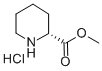 Structure of (R)-Piperidine-2-carboxylic acid methyl ester hydrochloride
