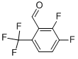 Structure of 2,3-DIFLUORO-6-TRIFLUOROMETHYLBENZALDEHYDE