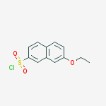Structure of 7-ETHOXYNAPHTHALENE-2-SULFONYL CHLORIDE