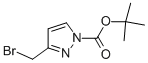 Structure of 3-BROMOMETHYL-PYRAZOLE-1-CARBOXYLIC ACID TERT-BUTYL ESTER