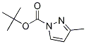 tert-Butyl 3-methyl-1H-pyrazole-1-carboxylate结构式