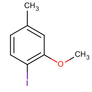 Structure of Benzene, 1-iodo-2-methoxy-4-methyl-