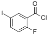 2-氟-5-碘代苯甲酰氯结构式