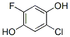 1,4-Benzenediol,  2-chloro-5-fluoro-结构式