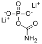 Structure of CARBAMYL PHOSPHATE DILITHIUM SALT