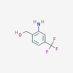 Structure of (2-amino-4-(trifluoromethyl)phenyl)methanol