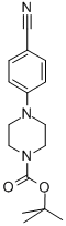 Structure of TERT-BUTYL 4-(4-CYANOPHENYL)TETRAHYDRO-1(2H)-PYRAZINECARBOXYLATE