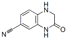Chemical structure of 3-OXO-1,2,3,4-TETRAHYDROQUINOXALINE-6-CARBONITRILE