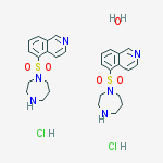 Structure of FasudilHydrochlorideHemihydrate