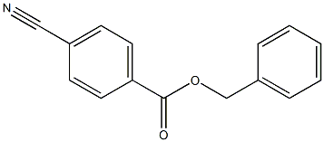 Structure of 4-cyano-benzoic acid benzyl ester