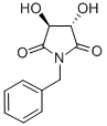 Structure of (3S,4S)-(-)-1-BENZYL-3,4-DIHYDROXYPYRROLIDIN-2,5-DIONE