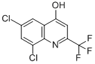 6,8-二氯-4-羟基-2-(三氟甲基)喹啉结构式